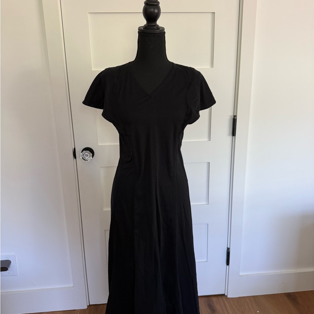 COS Black Maxi Dress